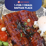 1-for-1 Burpple Beyond Deals in Raffles Place