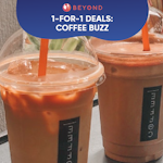 1-for-1 Burpple Beyond Deals: Coffee Buzz