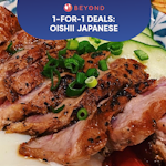 1-for-1 Burpple Beyond Deals: Oishii Japanese