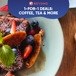 1-for-1 Burpple Beyond Deals: Coffee, Tea & More!