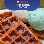 1-for-1 Burpple Beyond Deals: Waffles