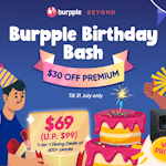 Celebrate Our Burpday With Over $1400 Worth Of Prizes To Be Won