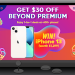 Makan Mania Sale: Get Beyond Premium Now & Win an iPhone 13!