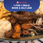 1-for-1 Burpple Beyond Deals: Bugis & Haji Lane