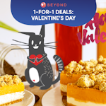 1-for-1 Deals This Valentine's Day 2022