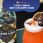 1-for-1 Burpple Beyond Deals: Best For Happy Hour