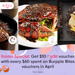 Shop Burpple Bites Now and Receive $10 Worth of RydeCoins
