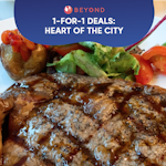 1-for-1 Burpple Beyond Deals: Heart Of The City