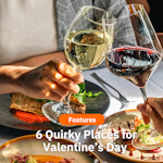 6 Quirky Places for Valentine's Day