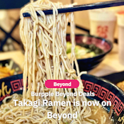 Beyond Deals: Takagi Ramen Is Now On Burpple Beyond!